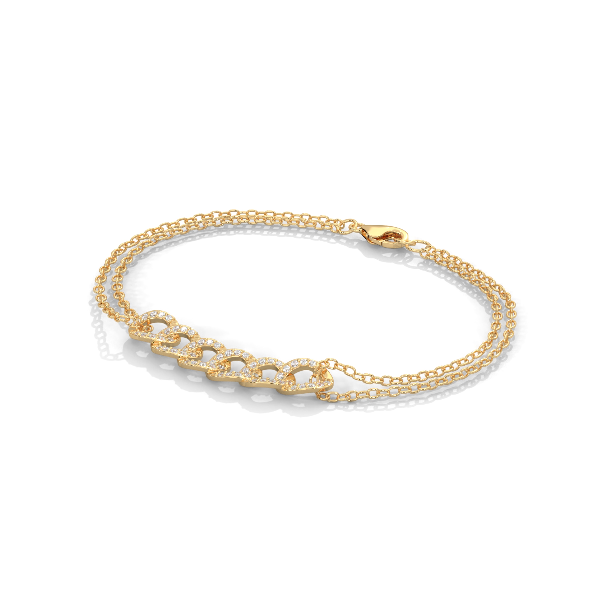 Pyxis Luxe Diamond Bracelet 3.50 gram weight Pyxis Luxe Diamond Bracelet 3.50 gram weight