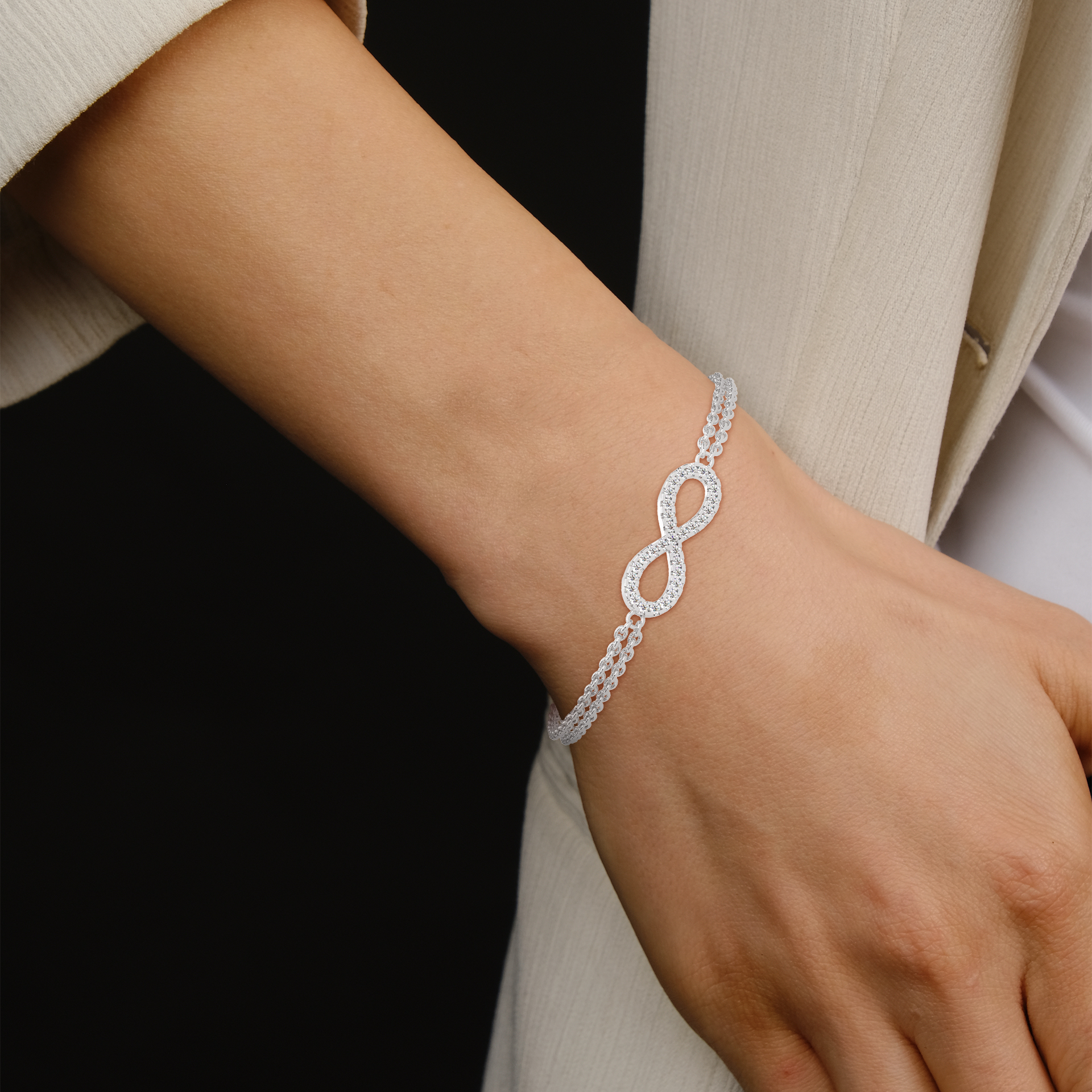 Forever Gold Diamond Bracelet