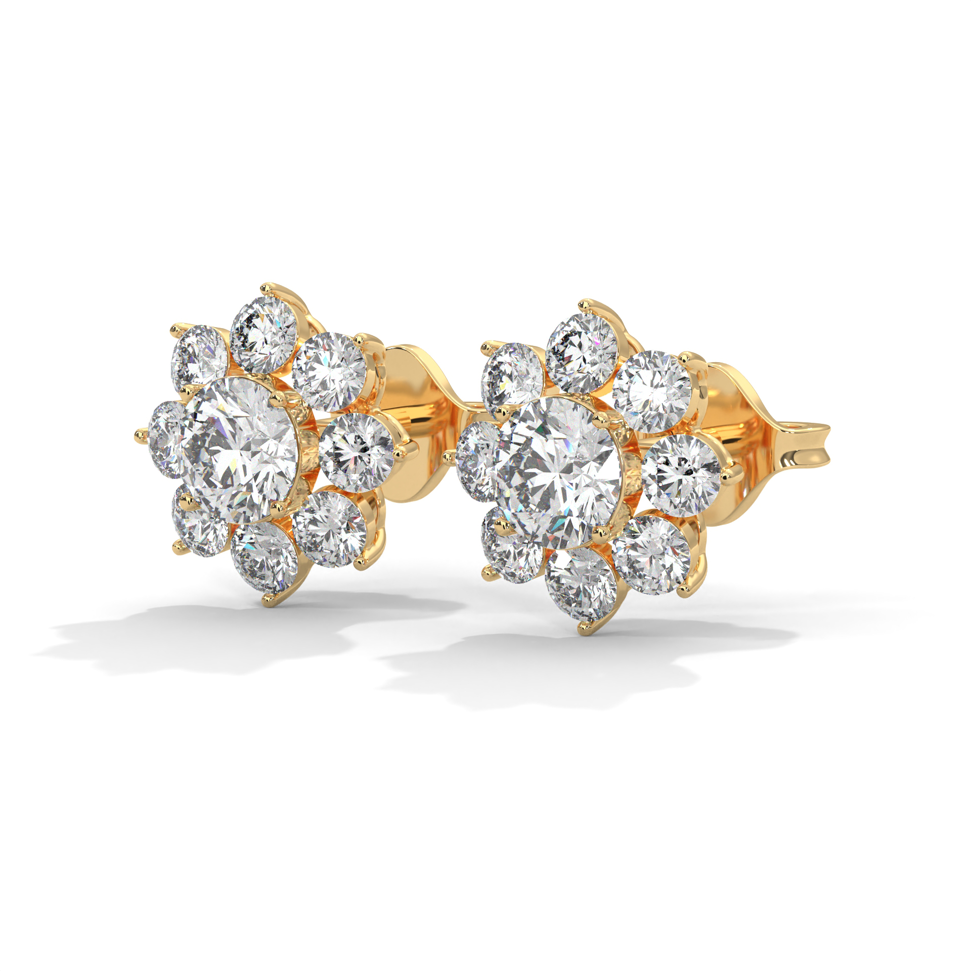 Supernova Diamond Earring