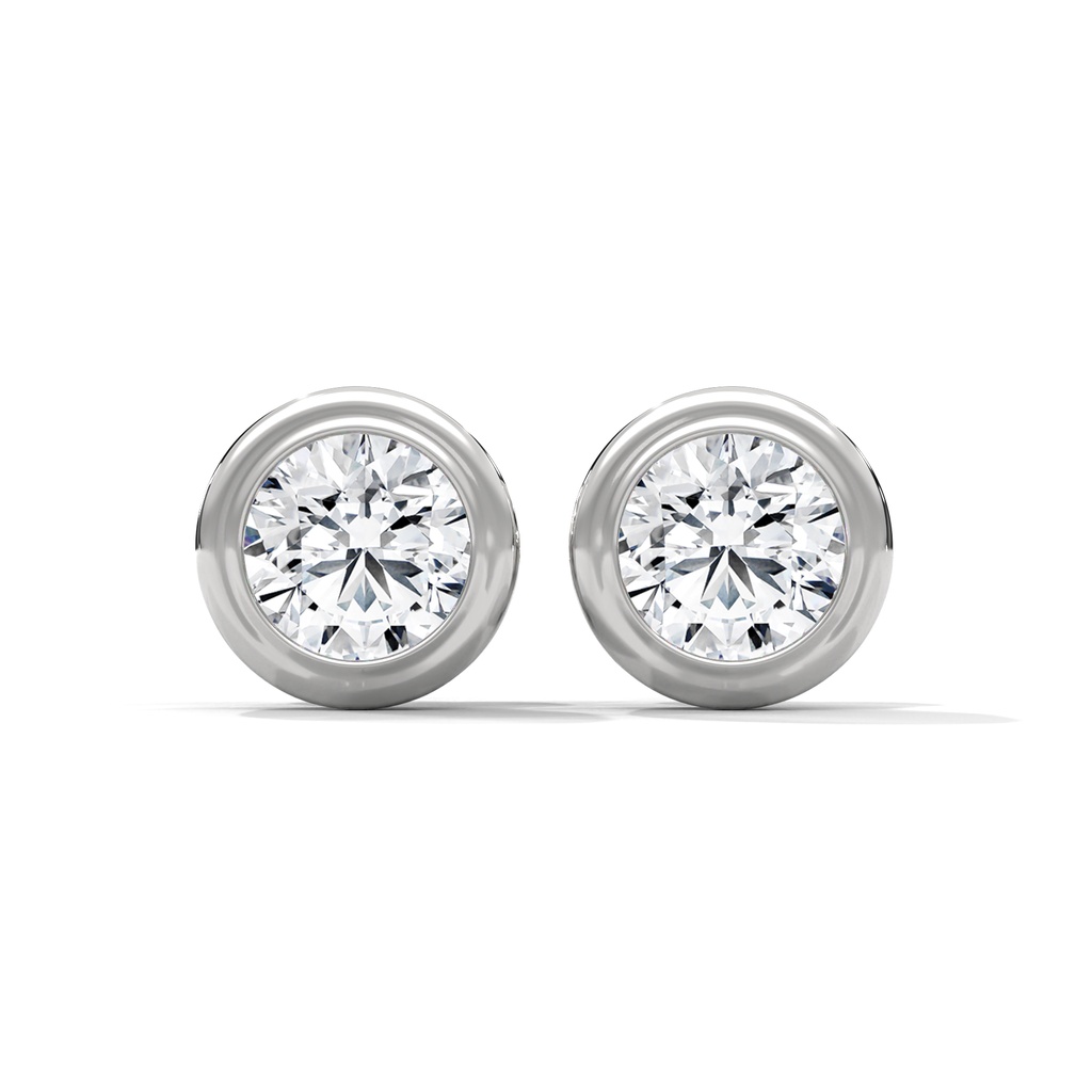 Orb-Shaped Diamond Studs