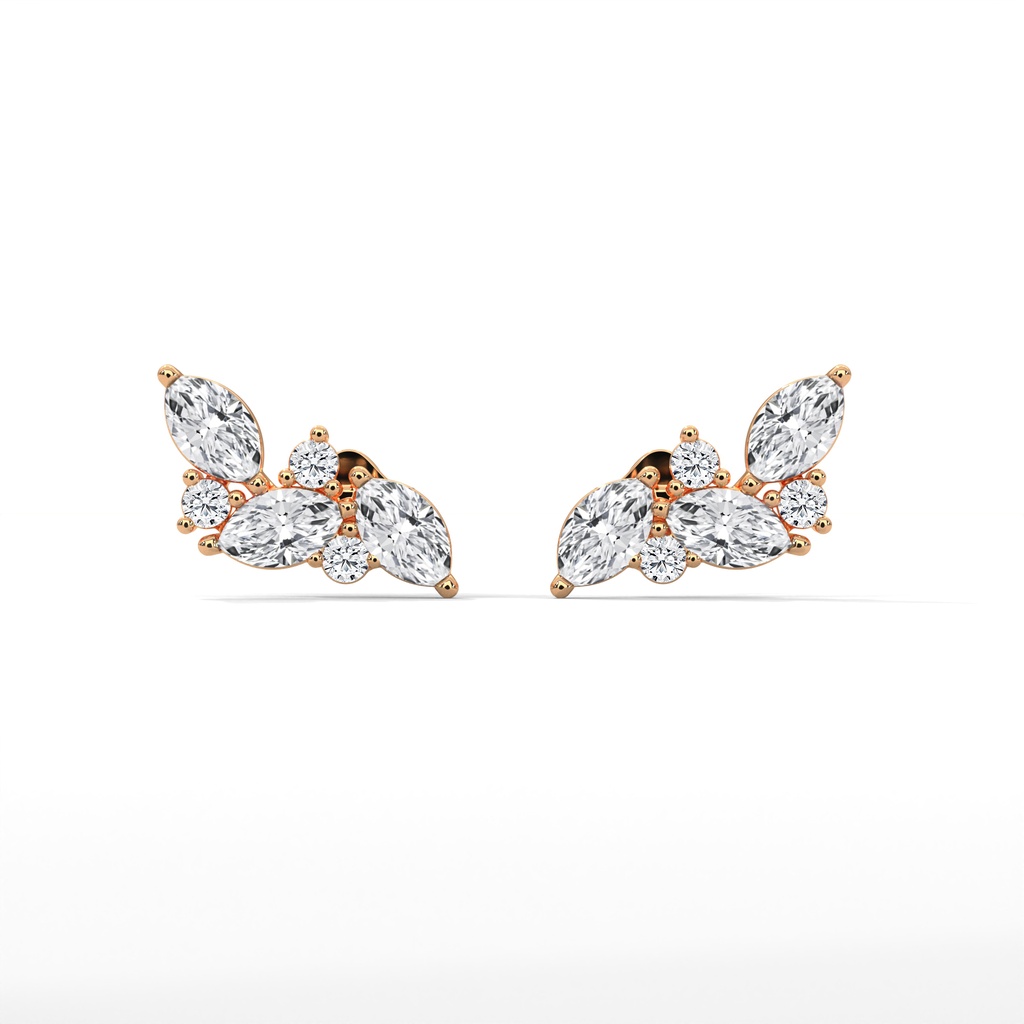 Flora Diamond Earring