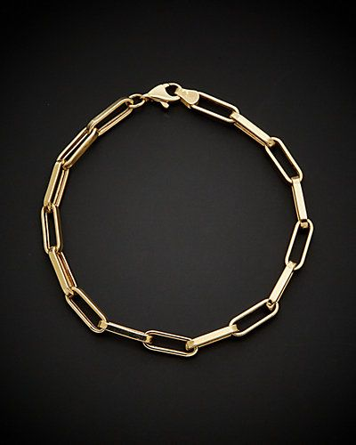 Chain-Link Inspired Gold Cuffs