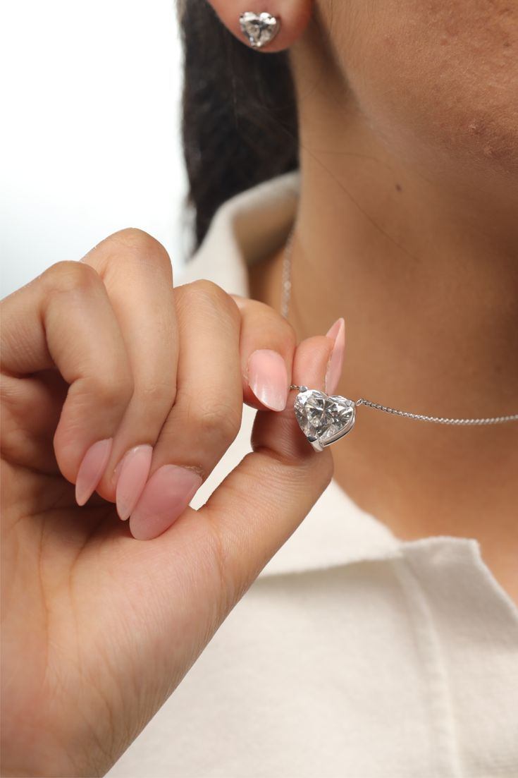 necklace with matching earrings