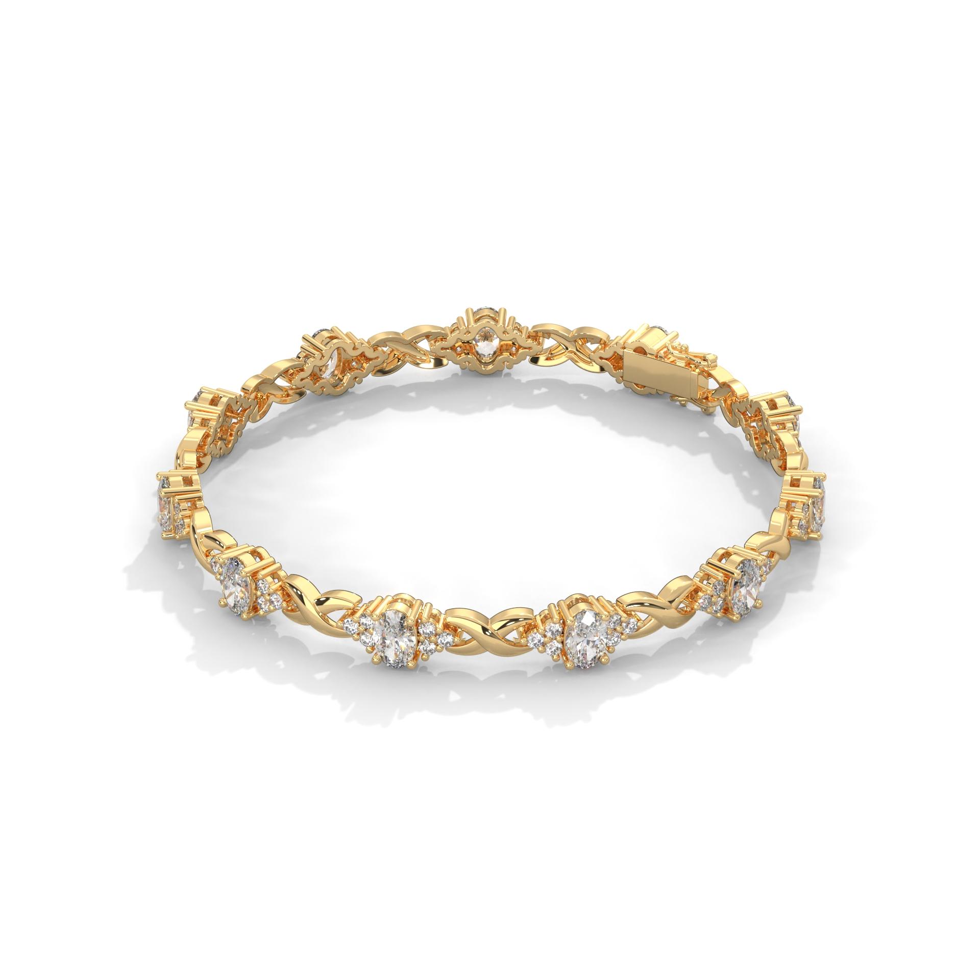 Sublime Radiance Diamond Bracelet for daily wear