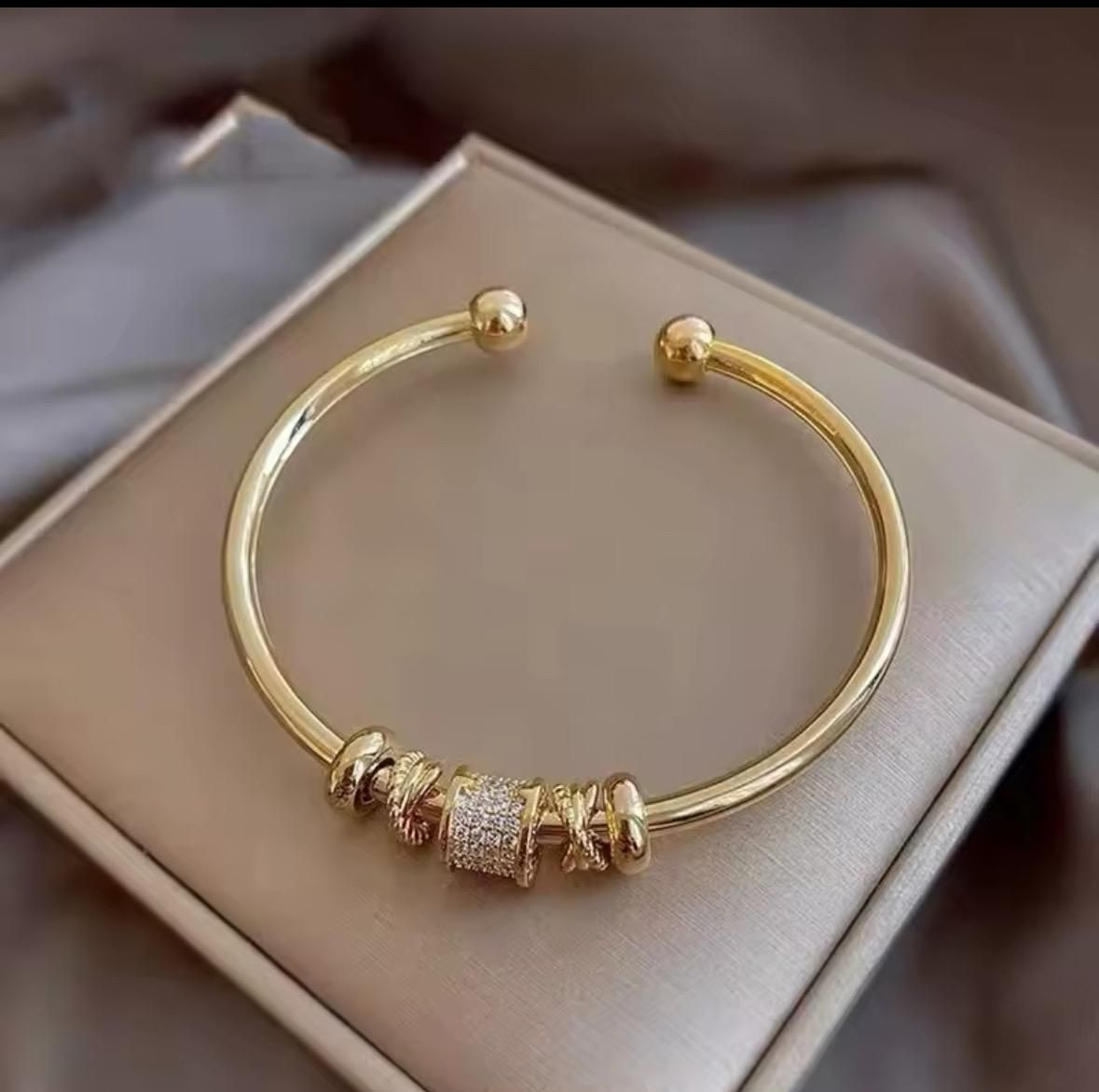 gold cuff bracelet