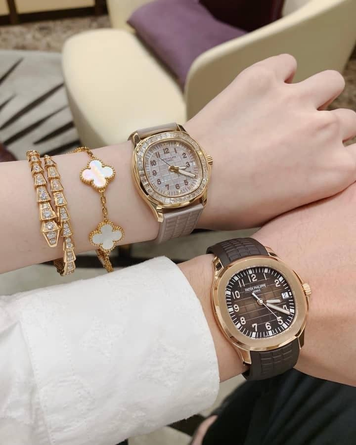 His and Her diamond watch