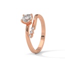 Rose Gold Lumina Twist Top View