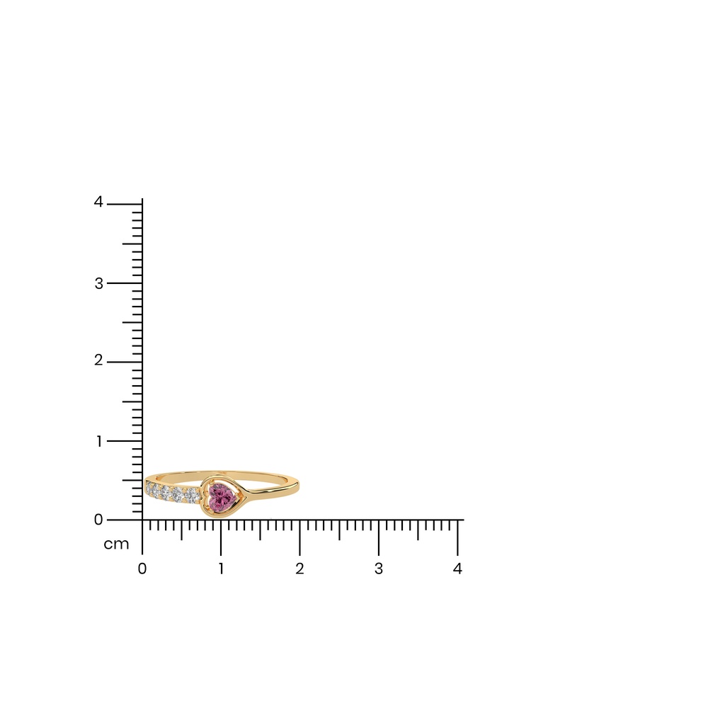 Mauve Cordelia Ring Size Guide(Rose Gold)