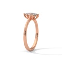 Rose Gold marquise diamond