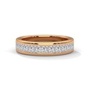 Refined October Diamond Band