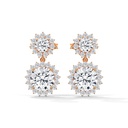 Pearls Dazzling Cubic Diamond Earrings