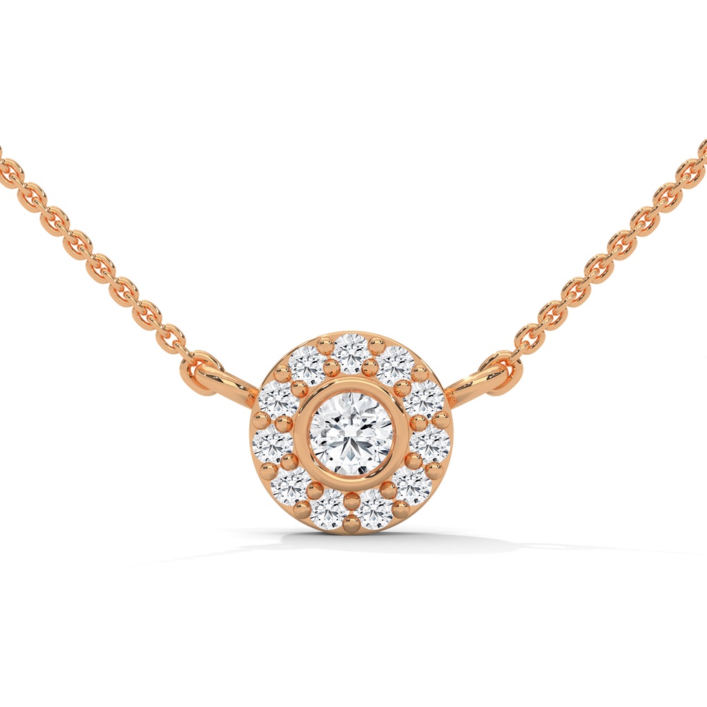 Eterna Spiral Diamond Neckpiece