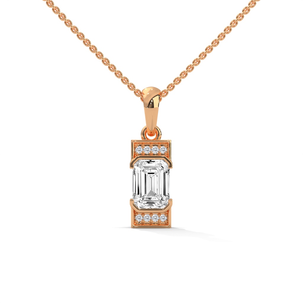 Exquisite Gilded Cage Diamond Necklace