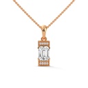 Exquisite Gilded Cage Diamond Necklace