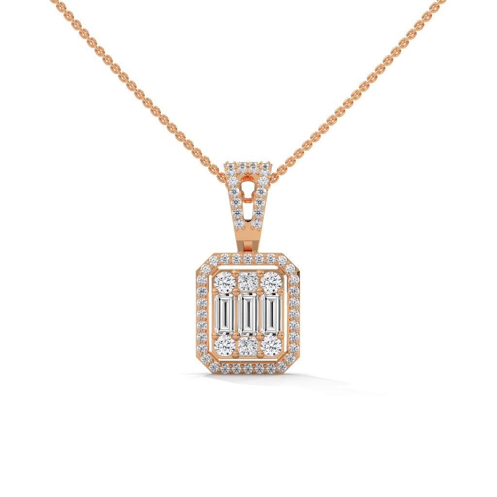 Elite Vintage Glam Diamond Pendant