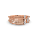 Celestial Bar Open-Frame Diamond Ring