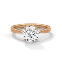 Chic Monique Solitaire Ring