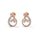 Classic Paisley Diamond Earring