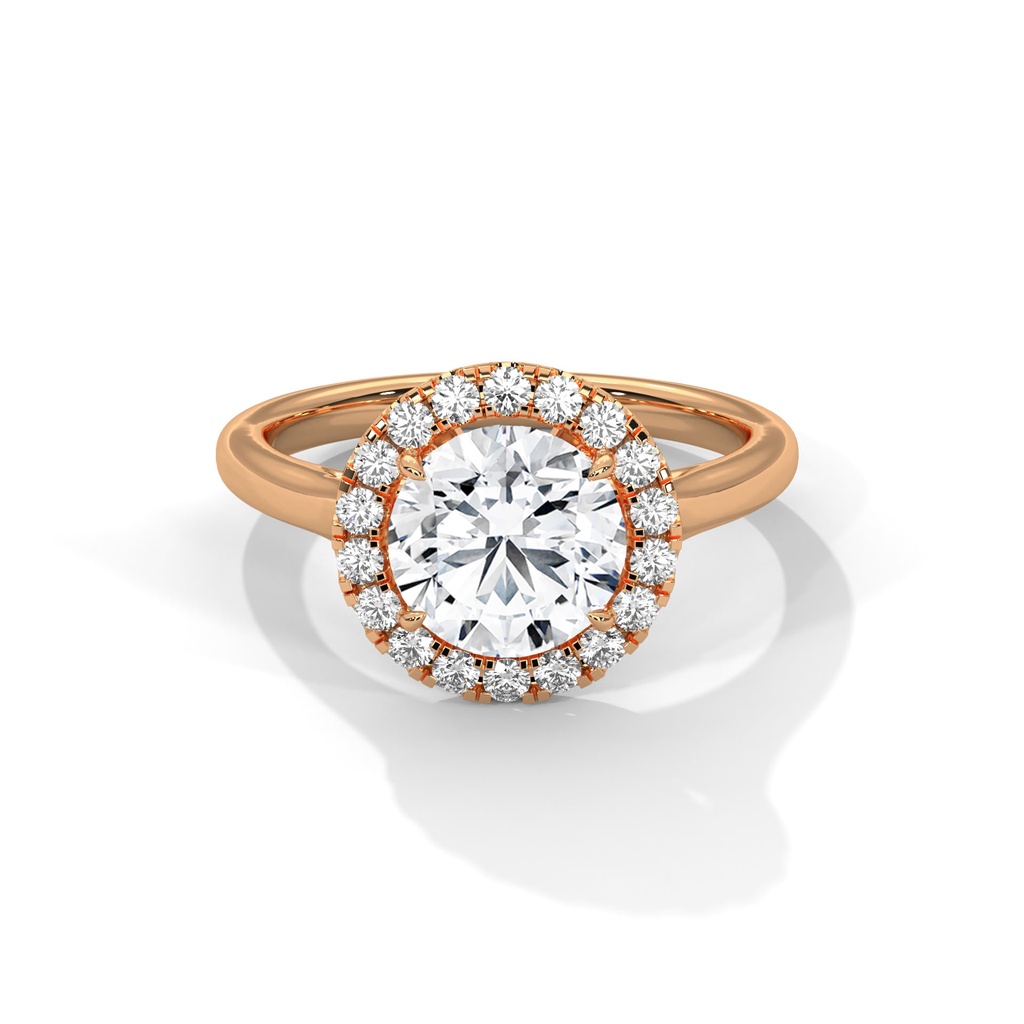 Aurelia Round Diamond Ring