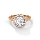Aurelia Round Diamond Ring