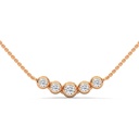 Celestial Curve Diamond Necklace