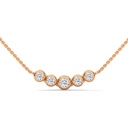 Celestial Curve Diamond Necklace
