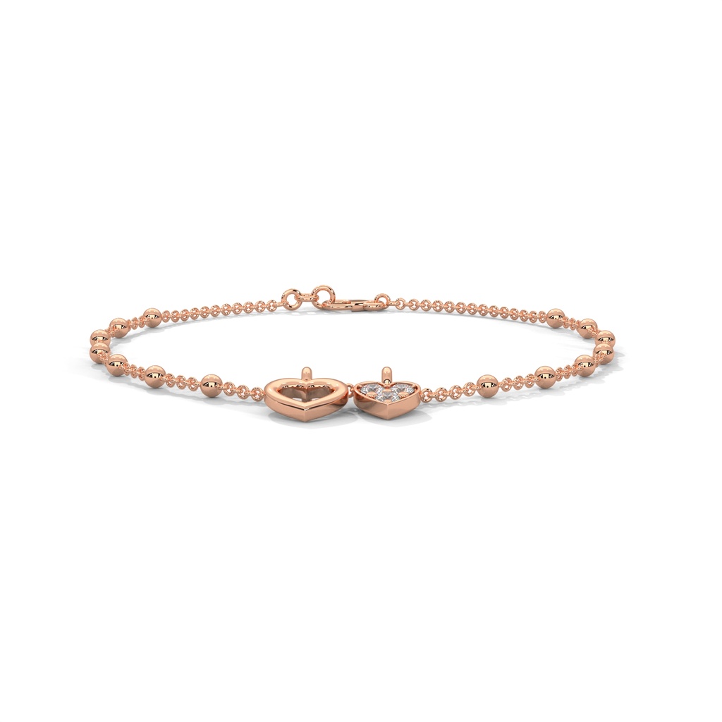 Twinheart Diamond Bracelet