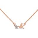 Flying Birds Gold Necklace