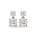 Midnight Shimmer Diamond Earring