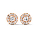 Ataraxia Round Diamond Studs