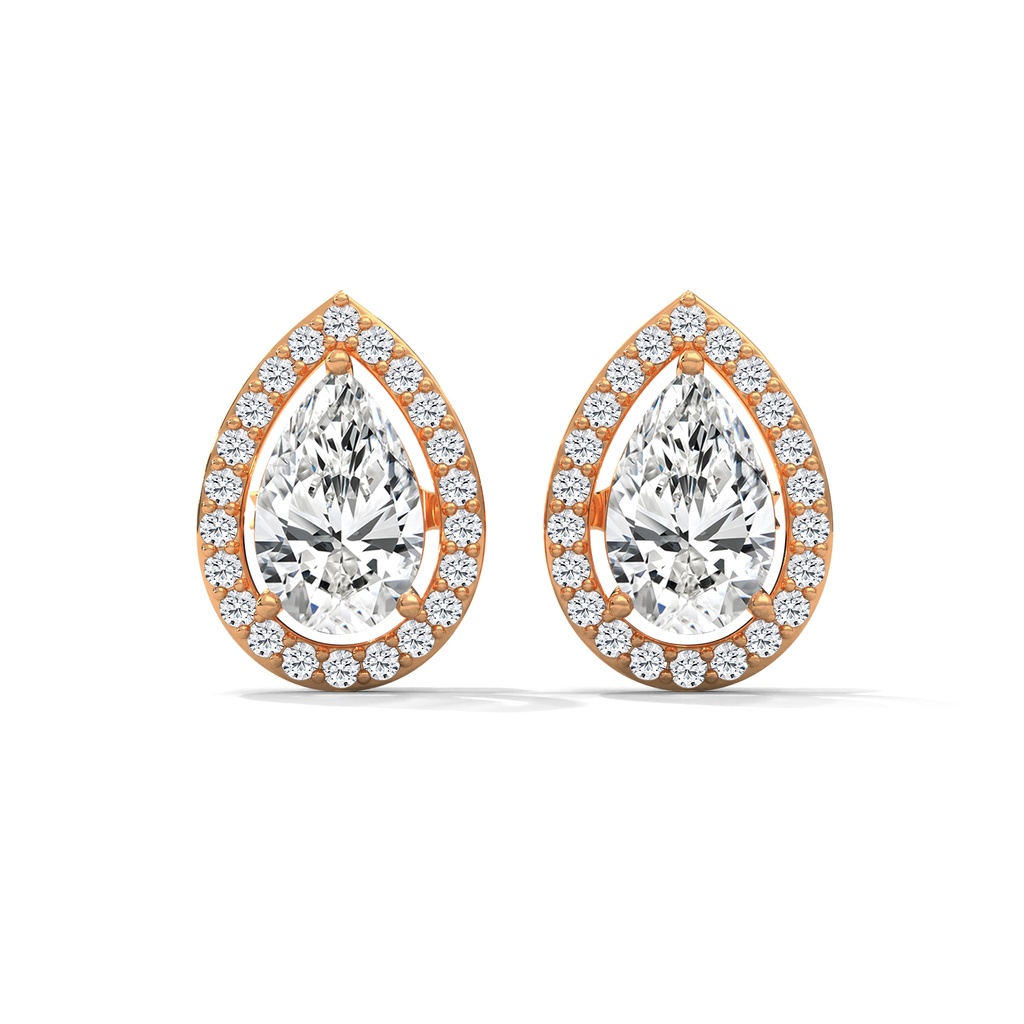 Pretty Halo Stud Earrings