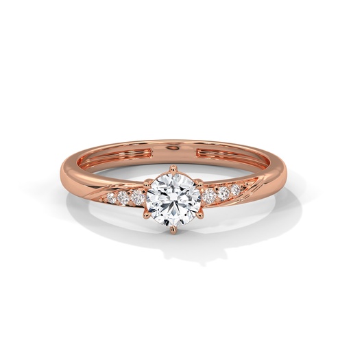 Twisted Love Diamond Ring