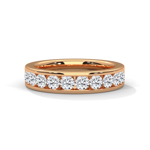 Refined October Diamond Band