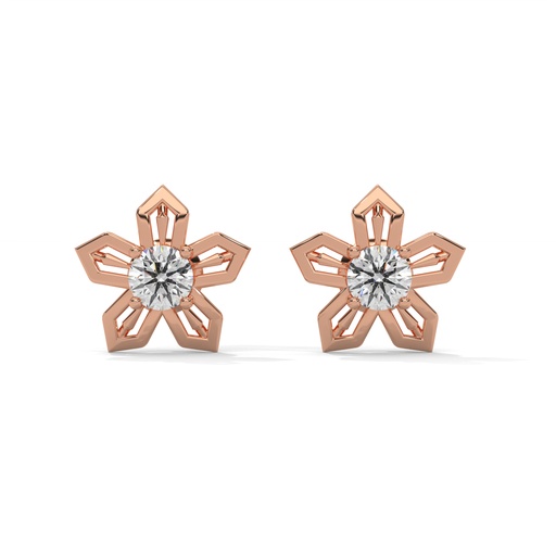 Snowflakes Diamond Studded Earring